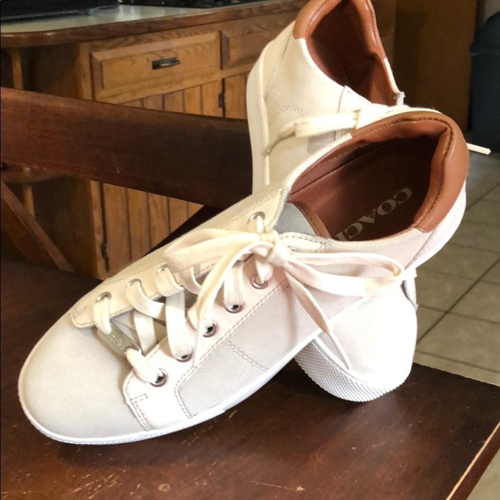 Coach suede Gym Shoes New